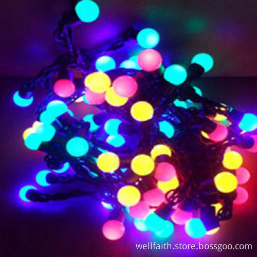 50 LED 5M Bulb Ball String Light Decorative String Light For Wedding, Holidays, Shops